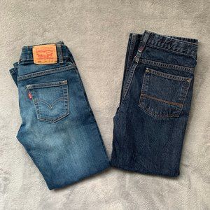 BUNDLE of 2 Boys Long Jeans